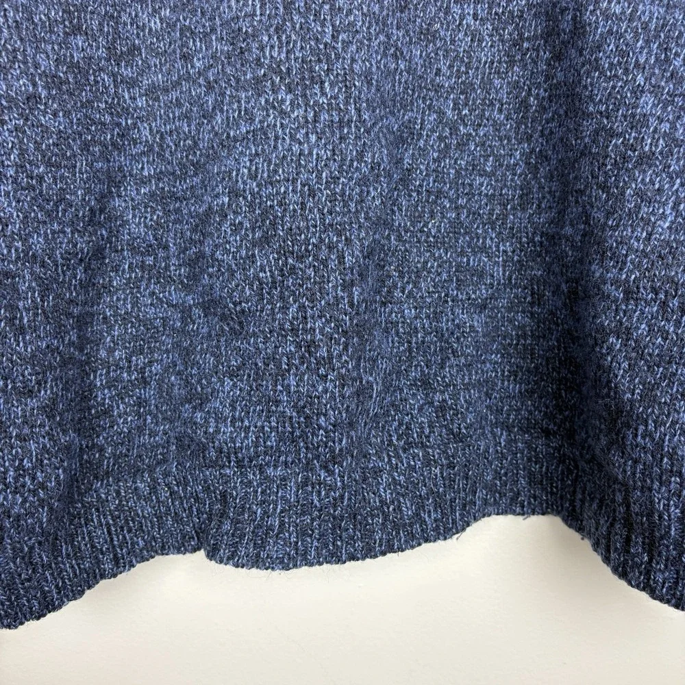 Vtg Women's Eddie Bauer Wool Blend Cardigan Sweater Grannycore Grandma Sz L - Picture 14 of 14